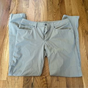 Khaki Lululemon ABC Pants